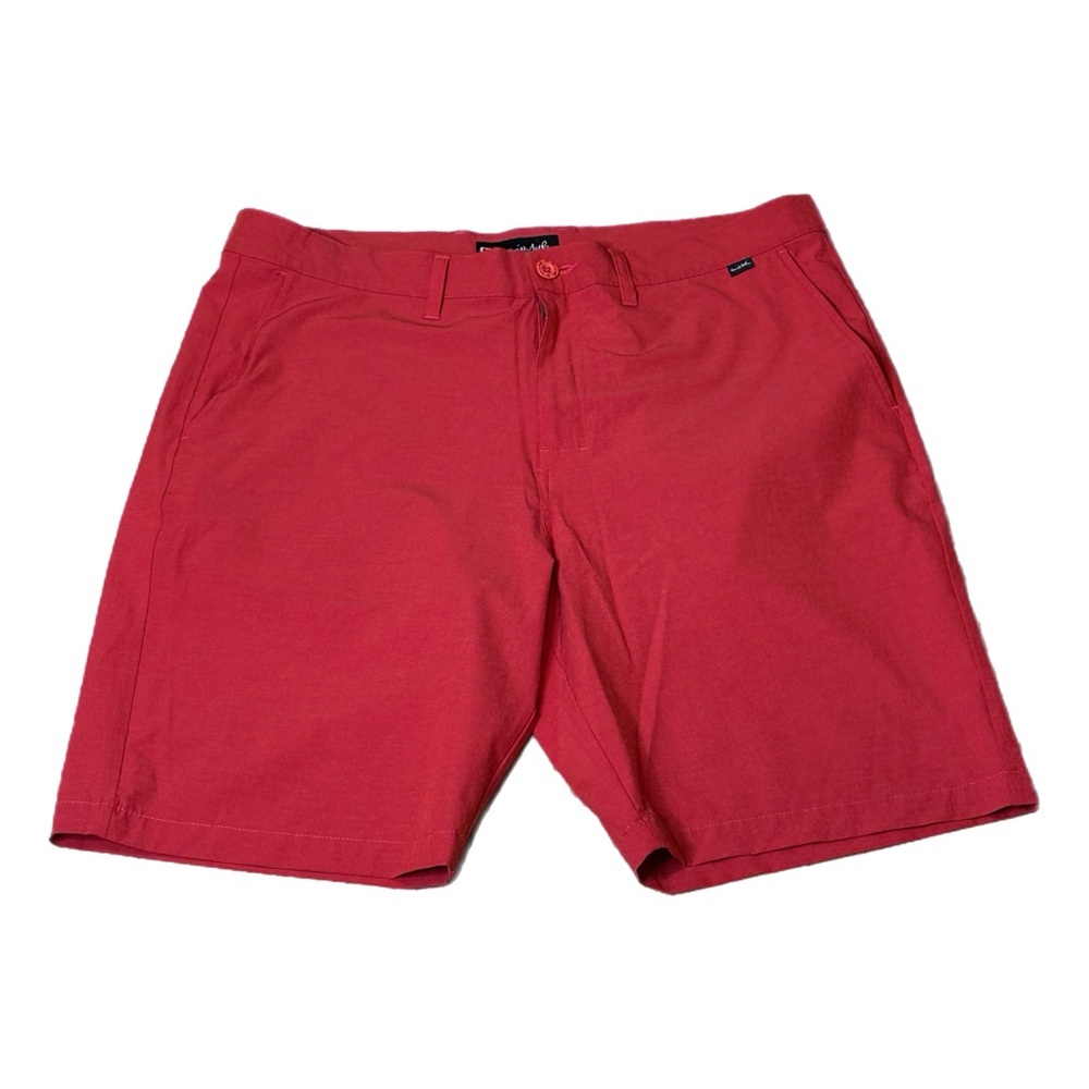 Travis Mathew Red Golf Shorts